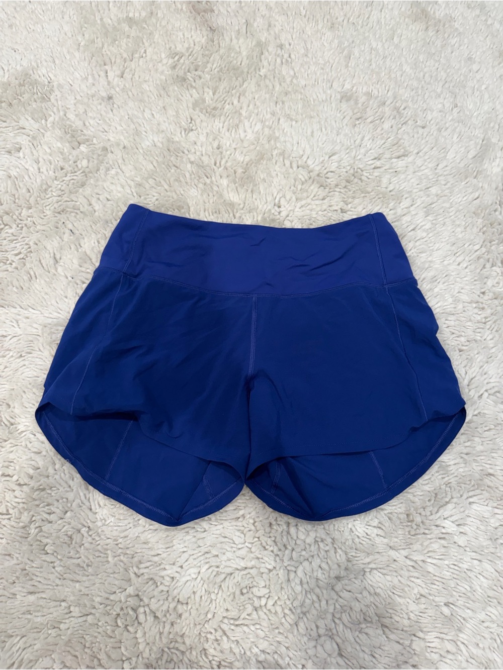 Lululemon speed up high rise short 4” in Larkspur size 6